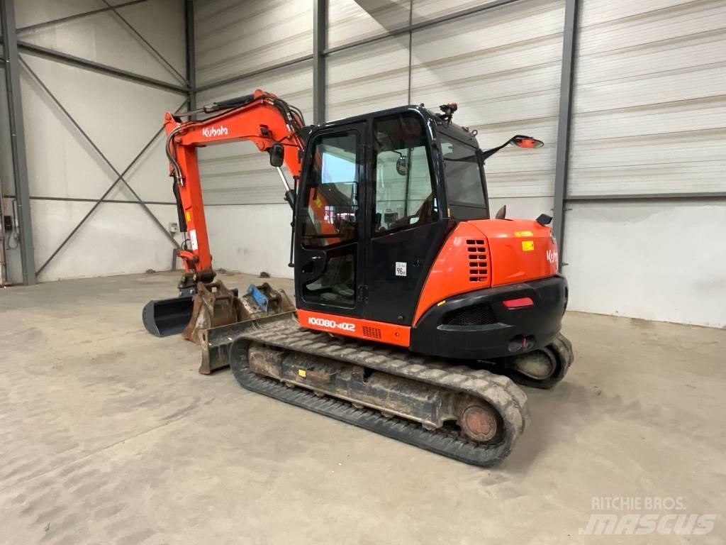 Kubota KX 080-4 A 2 Midigravere 7 - 12t