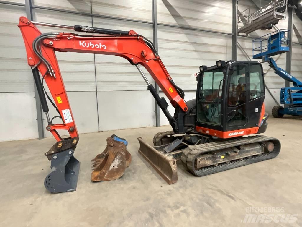 Kubota KX 080-4 A 2 Midigravere 7 - 12t