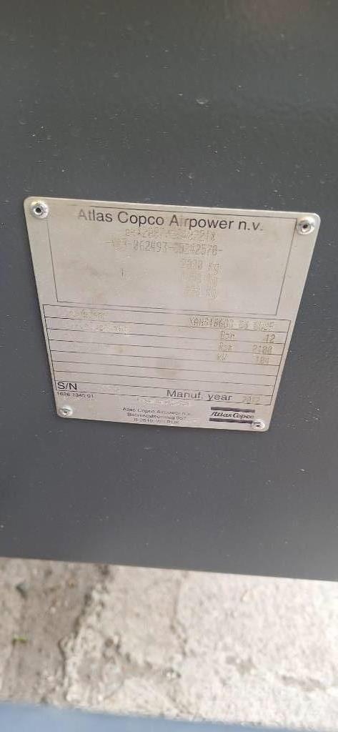 Atlas Copco XAHS186 Kompressorer
