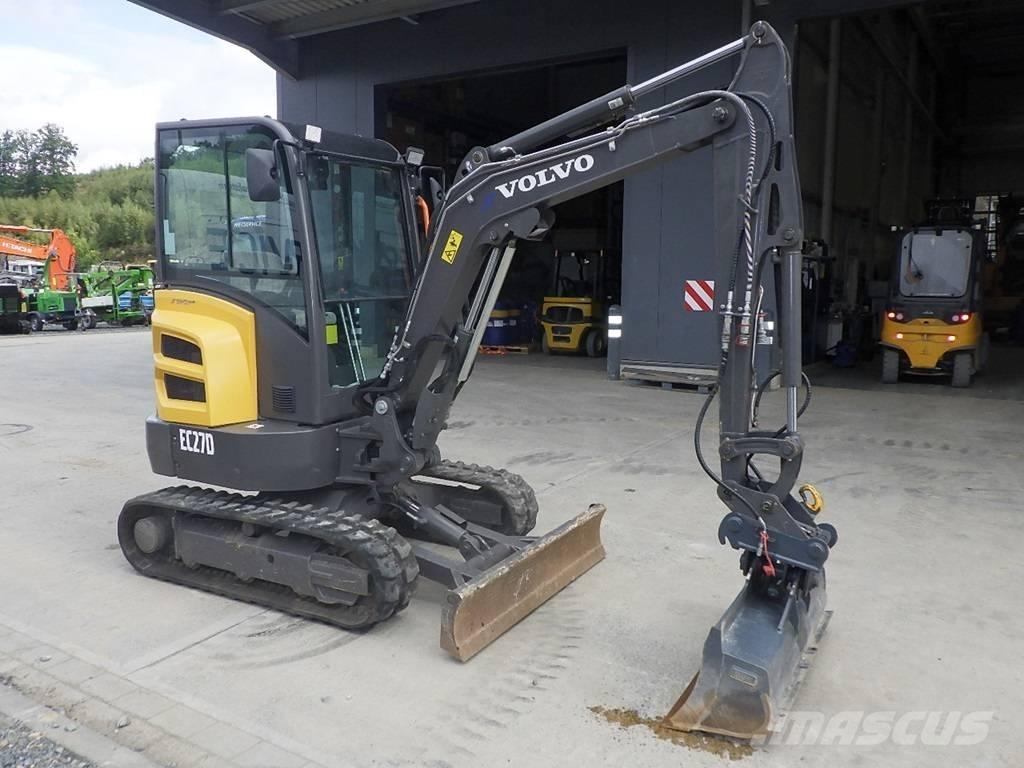 Volvo EC 27 D Minigravere <7t