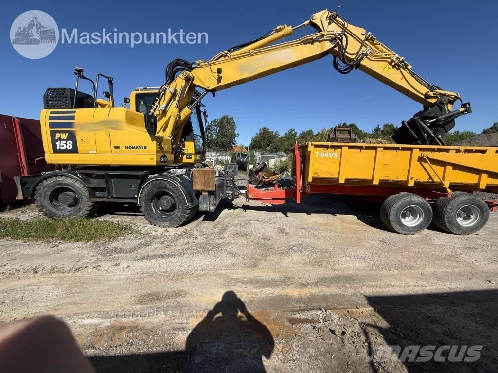 Komatsu PW 158 Hjulgravere
