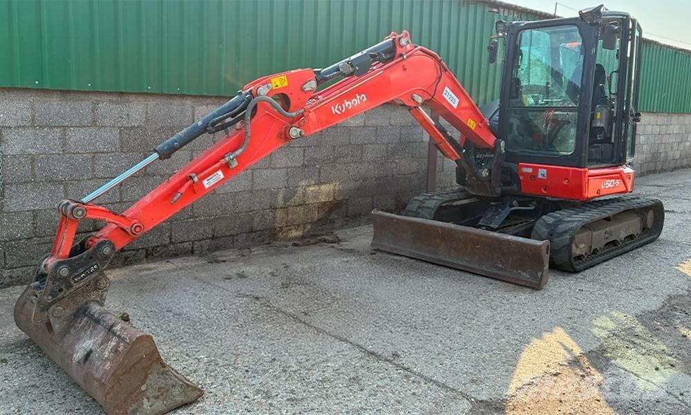 Kubota U 50-5 Minigravere <7t