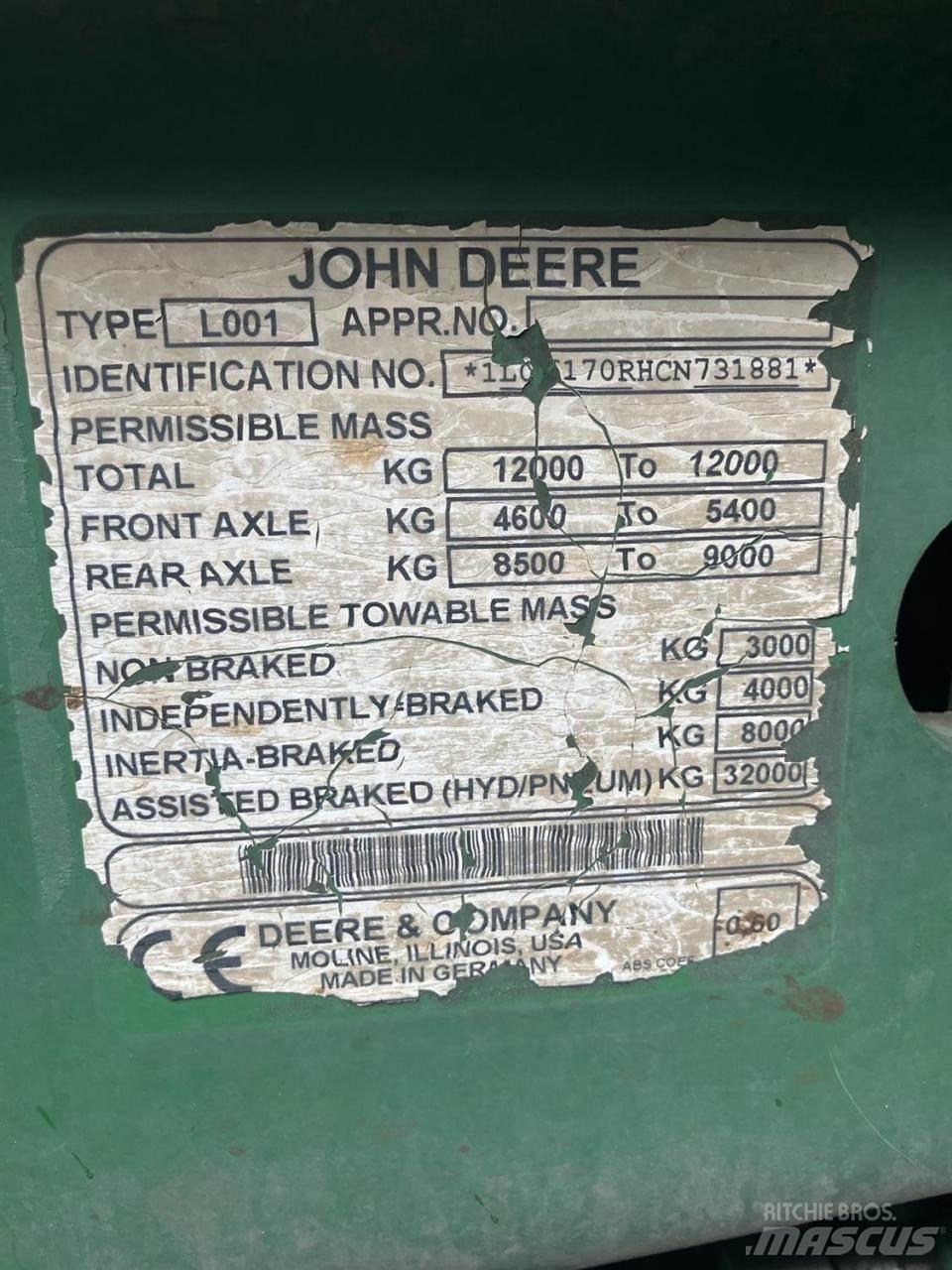 John Deere 6170R Traktorer
