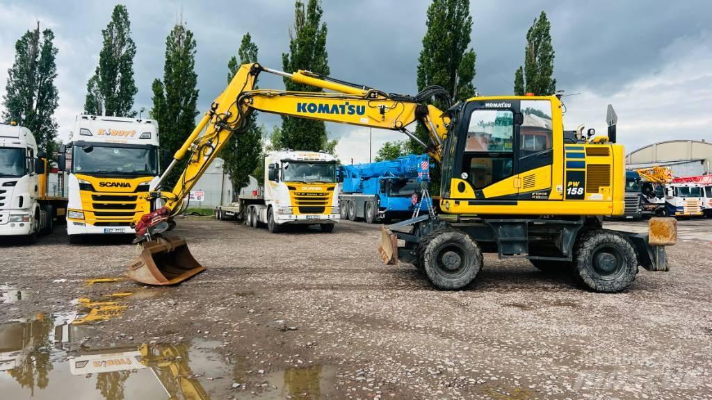 Komatsu PW 158 Hjulgravere