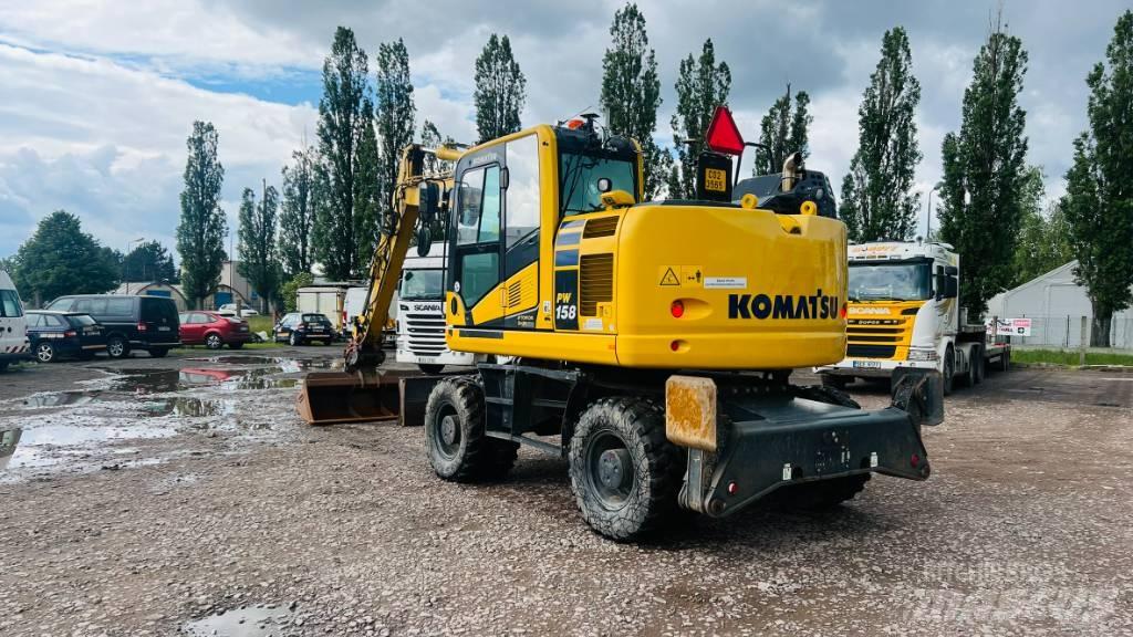 Komatsu PW 158 Hjulgravere