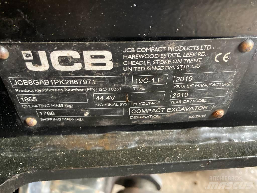 JCB 19 C-IE Minigravere <7t