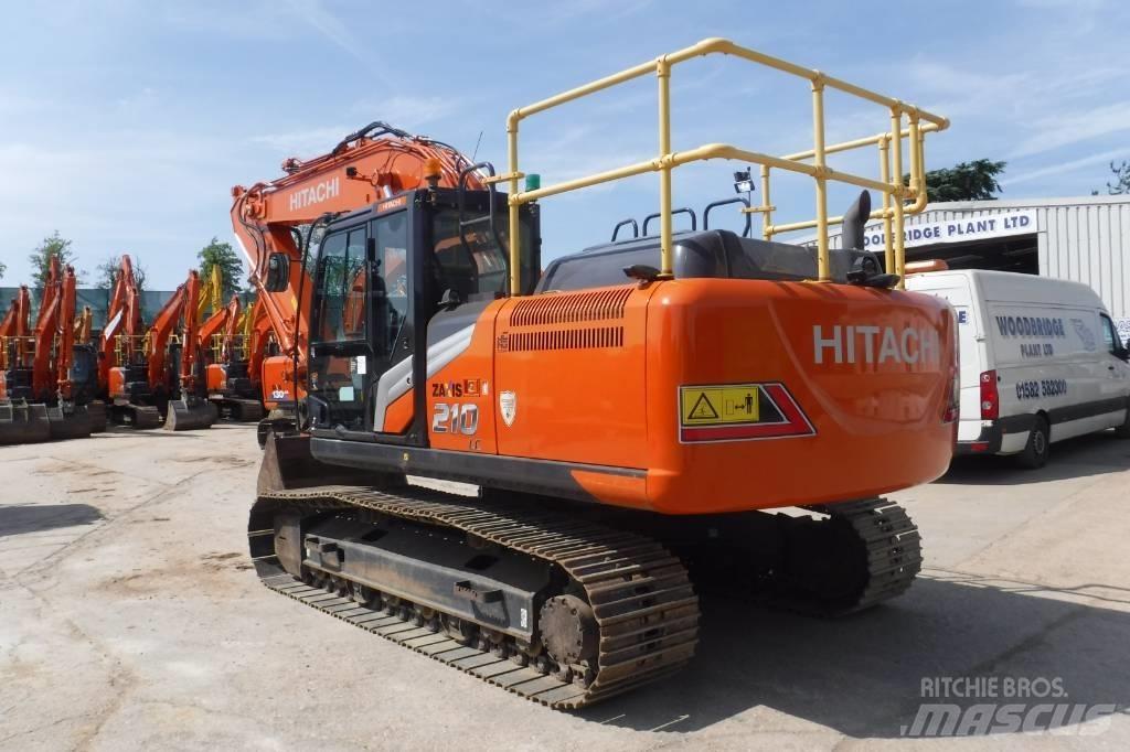 Hitachi ZX 210 LC-7 Beltegraver