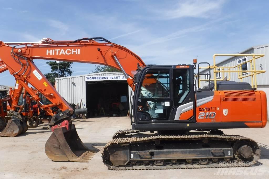 Hitachi ZX 210 LC-7 Beltegraver
