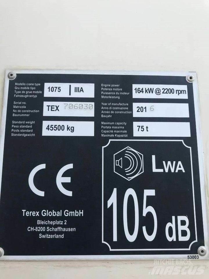Terex 1075 Røff terreng kraner