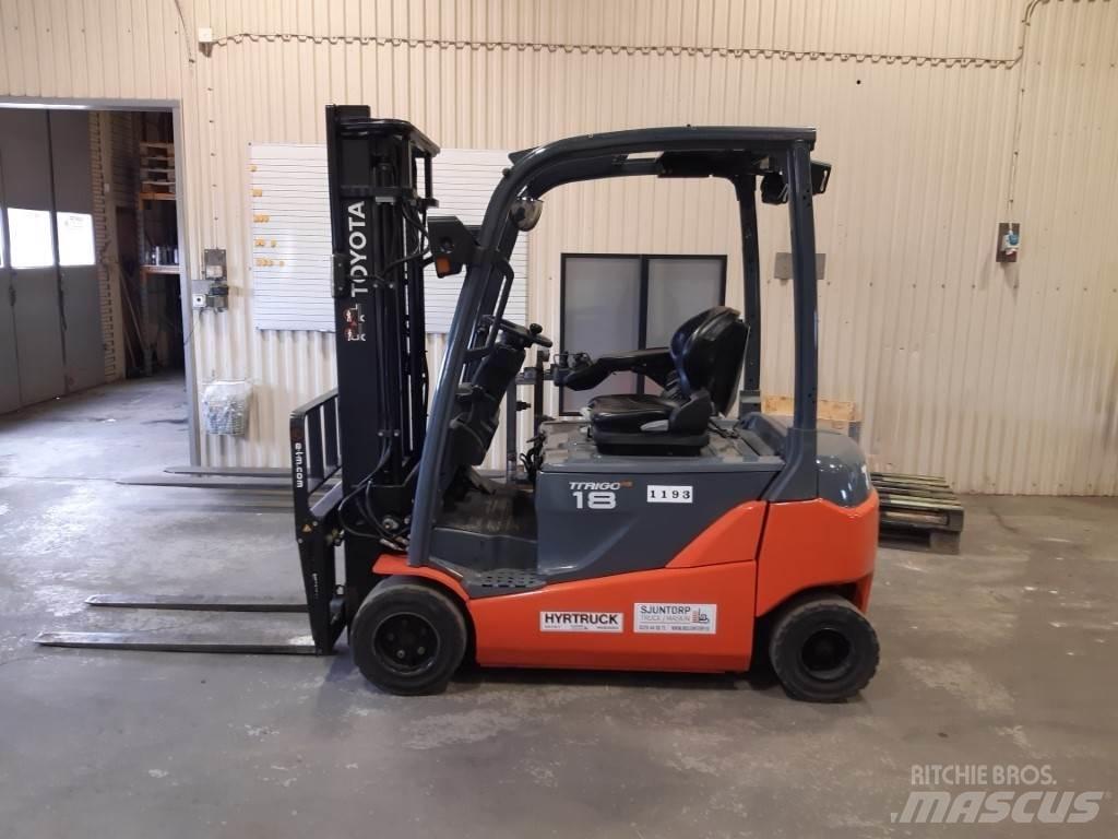 Toyota 8FBMT18 Elektriske trucker