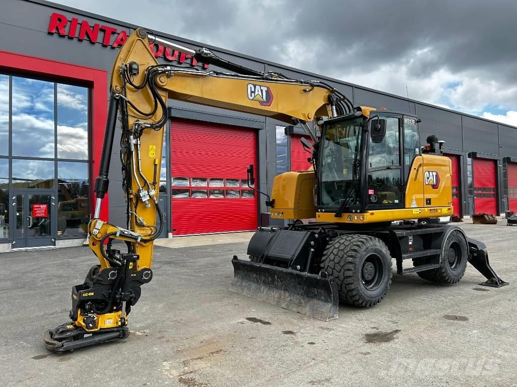CAT M317F / Myyty, Sold Hjulgravere