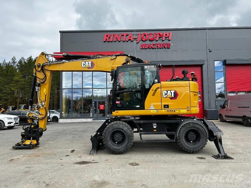 CAT M317F / Myyty, Sold Hjulgravere