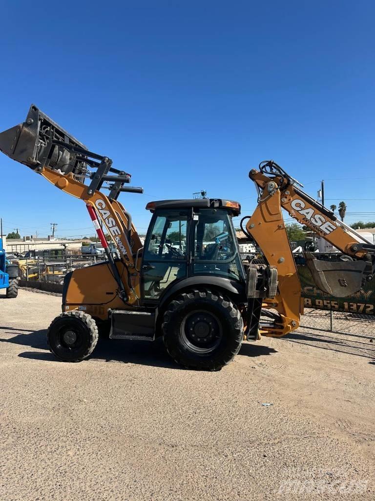 CASE 580 N Traktorgravere