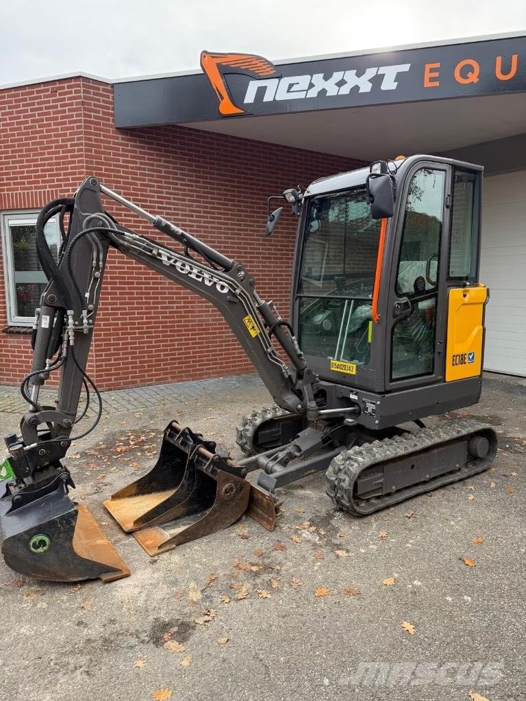 Volvo EC 18 E Minigravere <7t