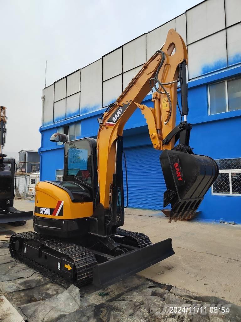 Sany 50u excavator Minigravere <7t