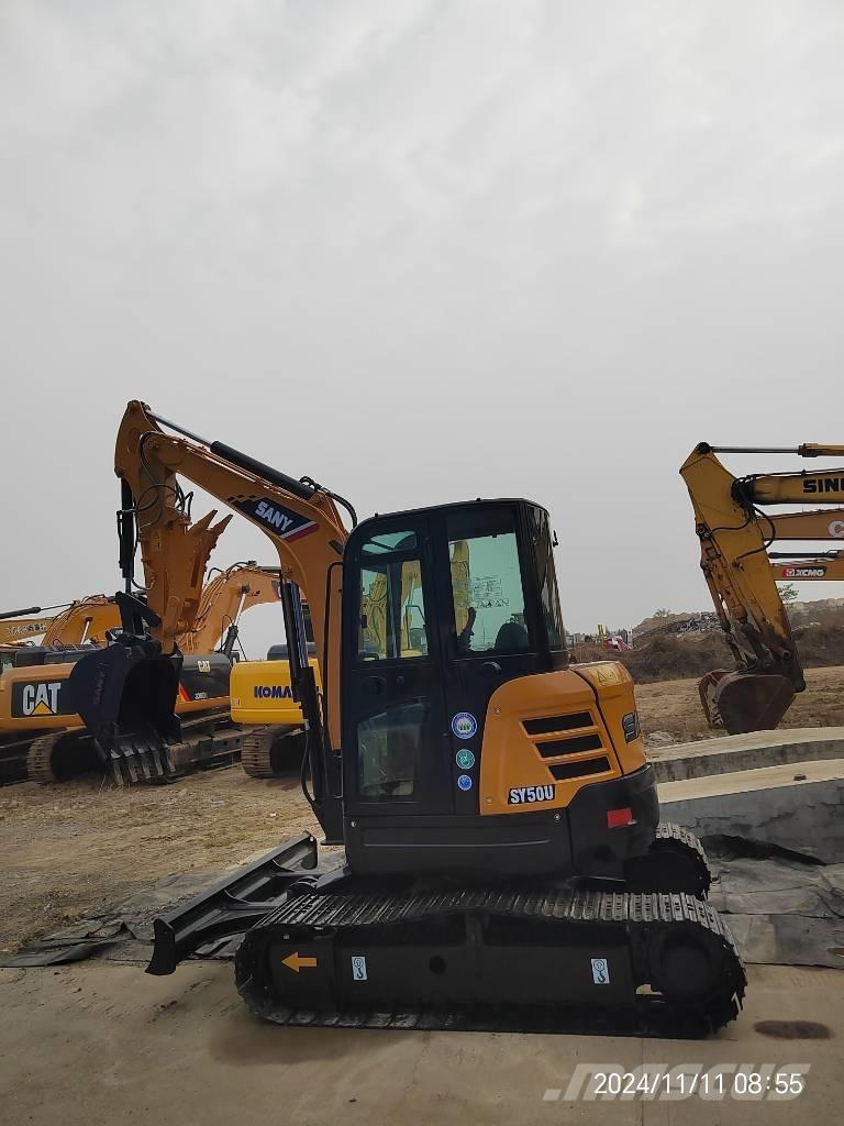 Sany 50u excavator Minigravere <7t