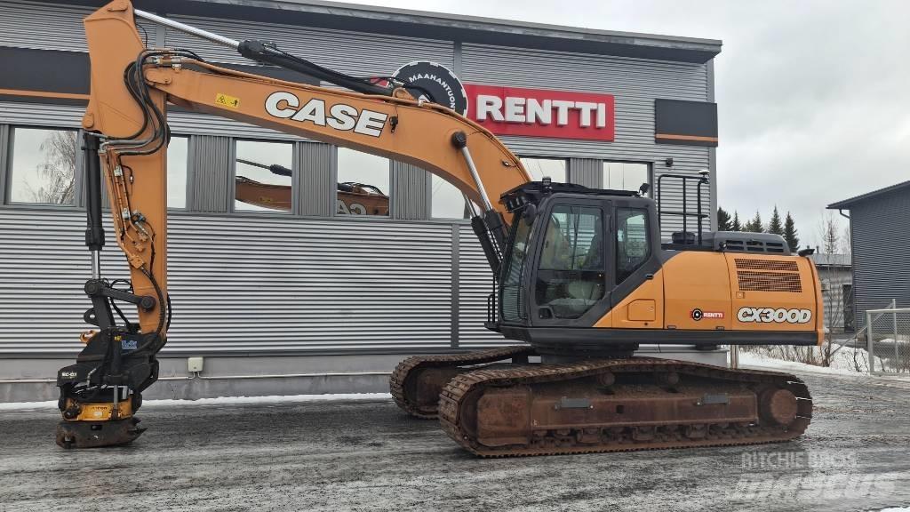 CASE CX300D Beltegraver