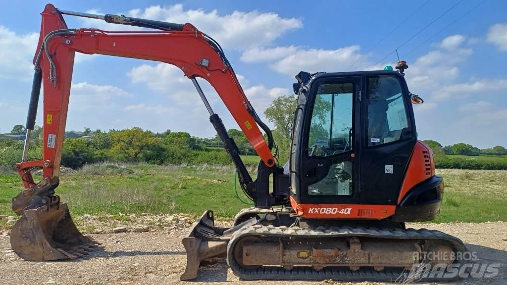 Kubota KX 080-4 Midigravere 7 - 12t