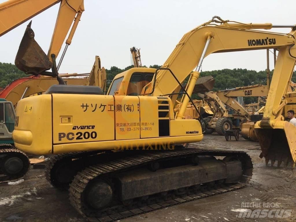 Komatsu PC 200 Beltegraver