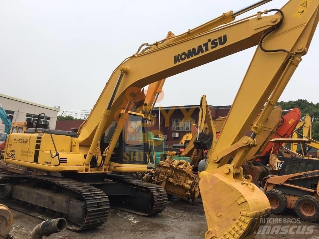 Komatsu PC 200 Beltegraver