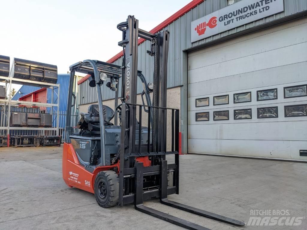 Toyota 8FBE15T Elektriske trucker