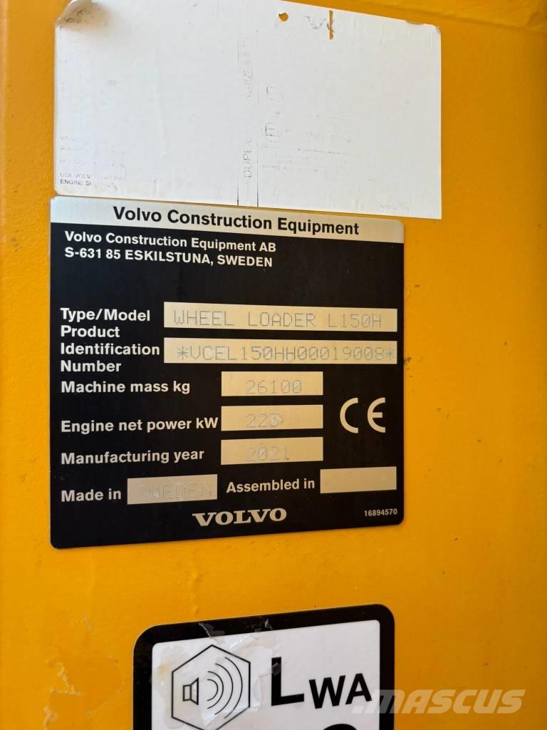 Volvo L150H Hjullastere