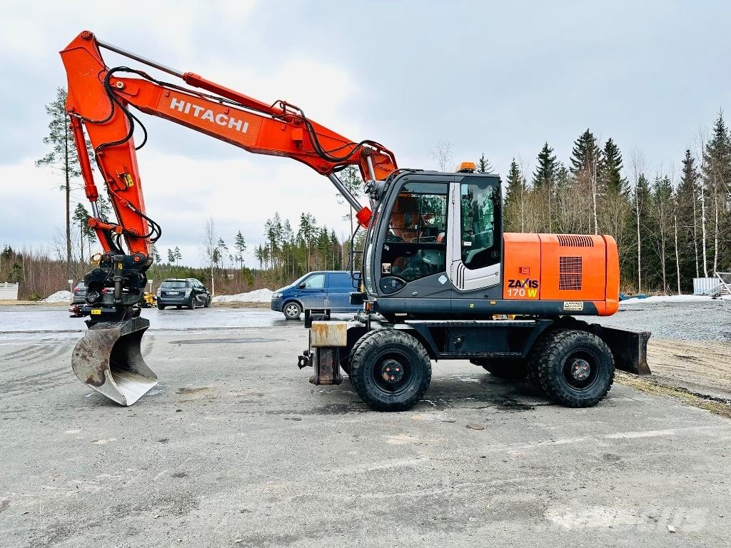 Hitachi Zaxis 170 W Hjulgravere