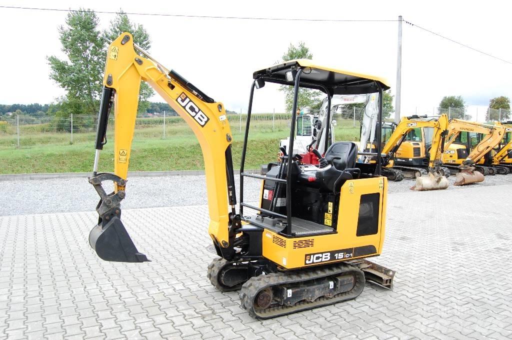 JCB 15 C-1 JCB 16C-1 Minigravere <7t