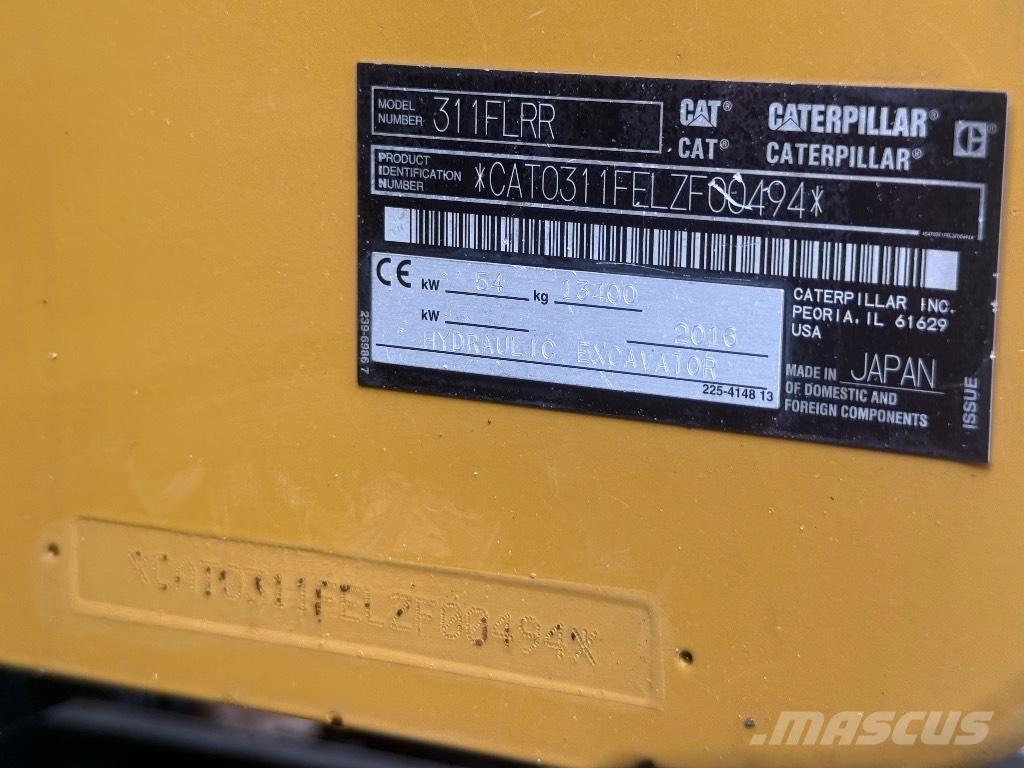 CAT 311 FL RR Beltegraver