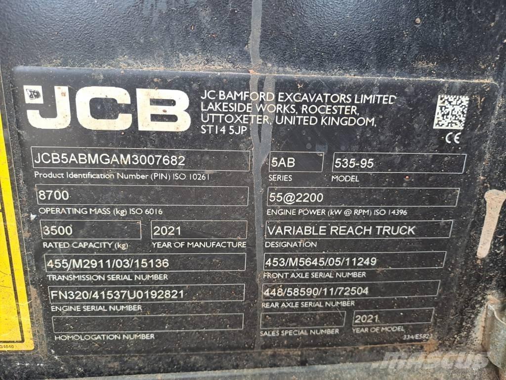 JCB 535-95 Teleskoplastere