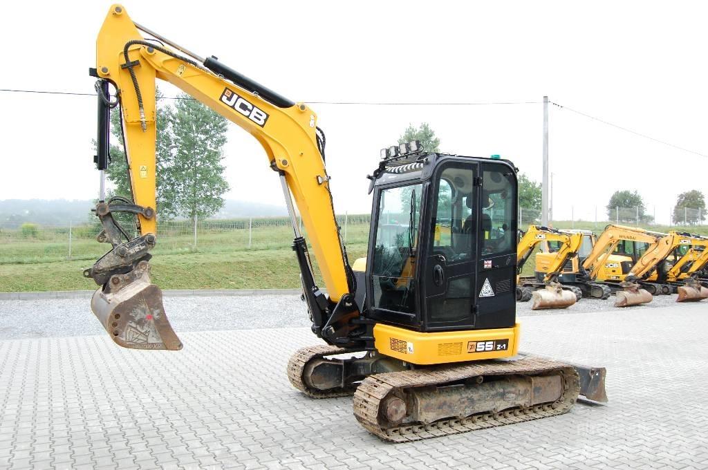 JCB 55Z-1 Aircon Minigravere <7t