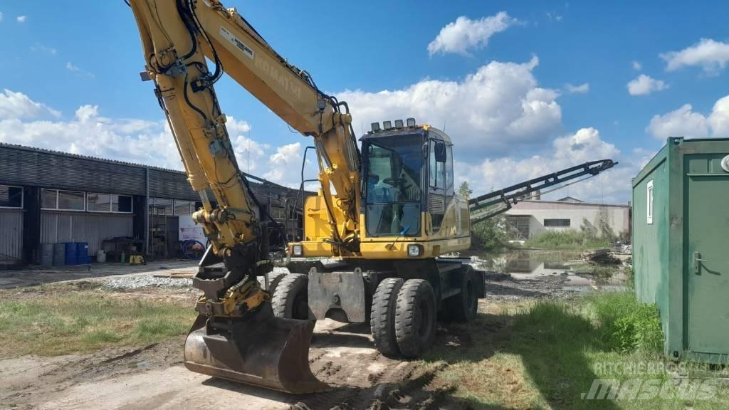Komatsu PW 140-7 Hjulgravere
