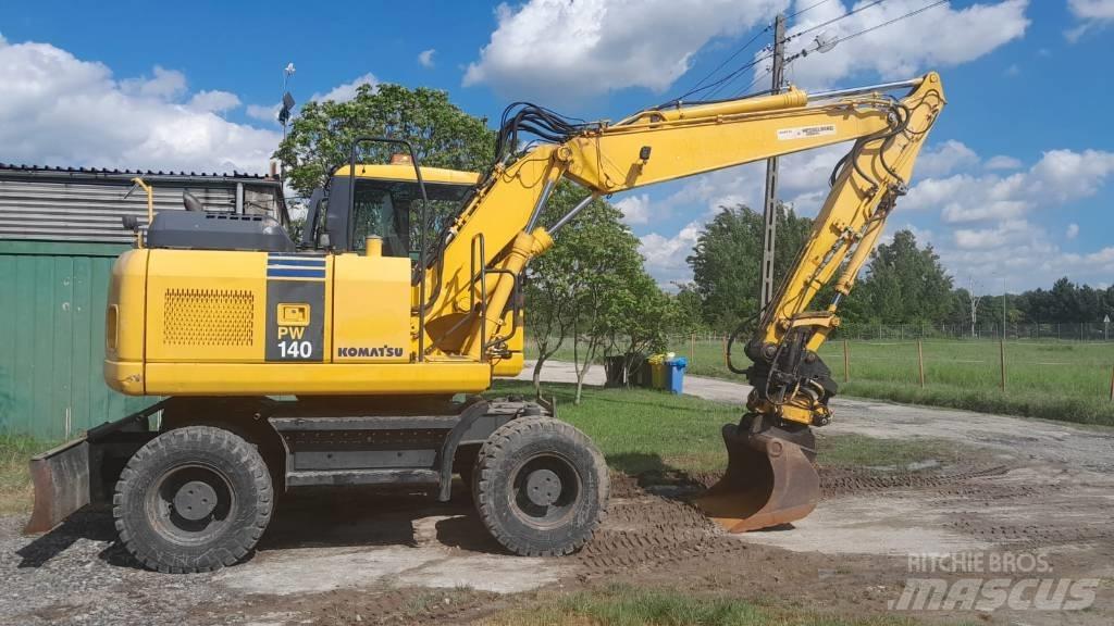 Komatsu PW 140-7 Hjulgravere