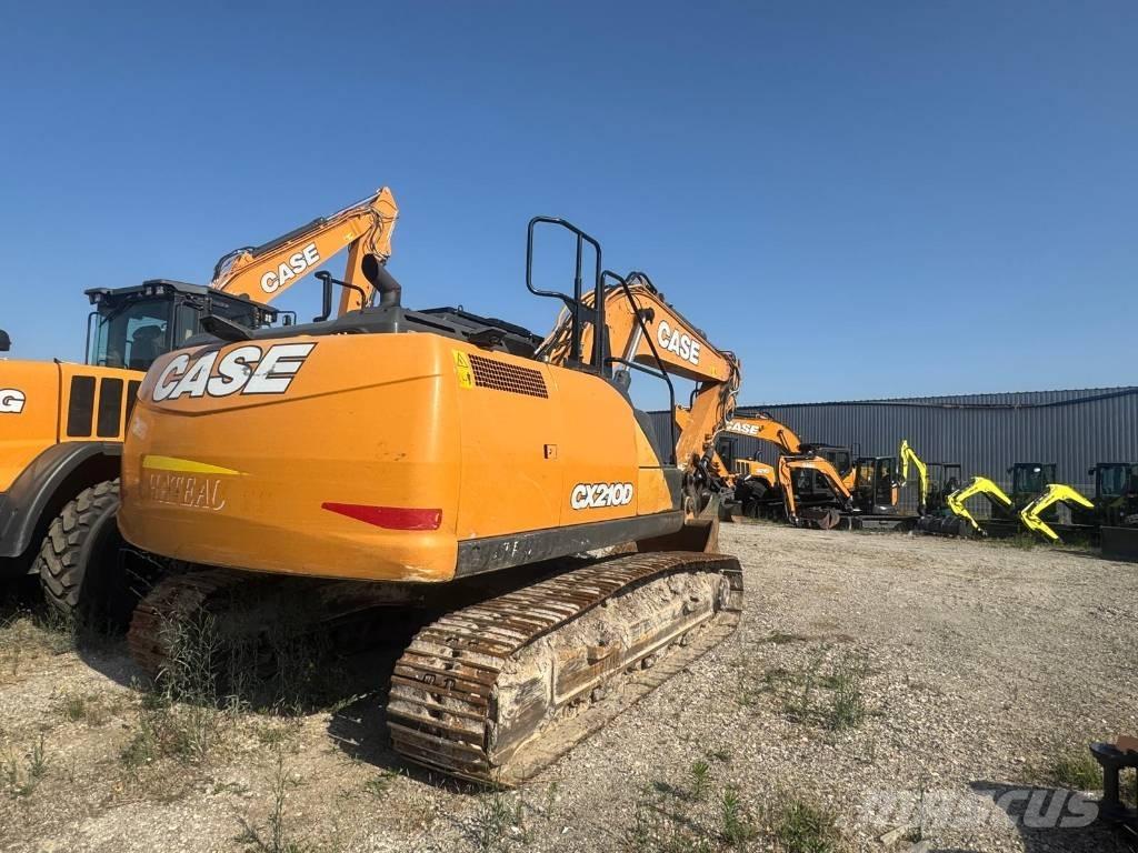 CASE CX210D Beltegraver