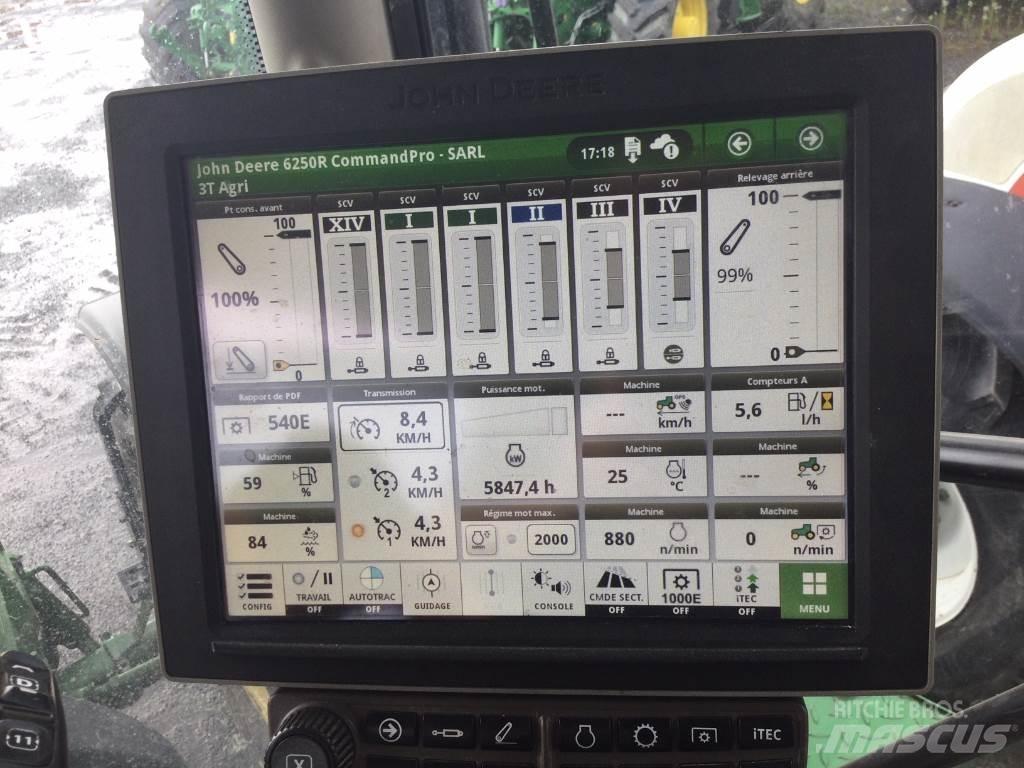 John Deere 6250R Traktorer