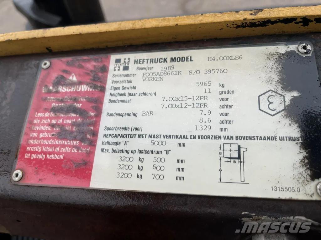 Hyster H4 * 00XLS6 Diesel Trucker