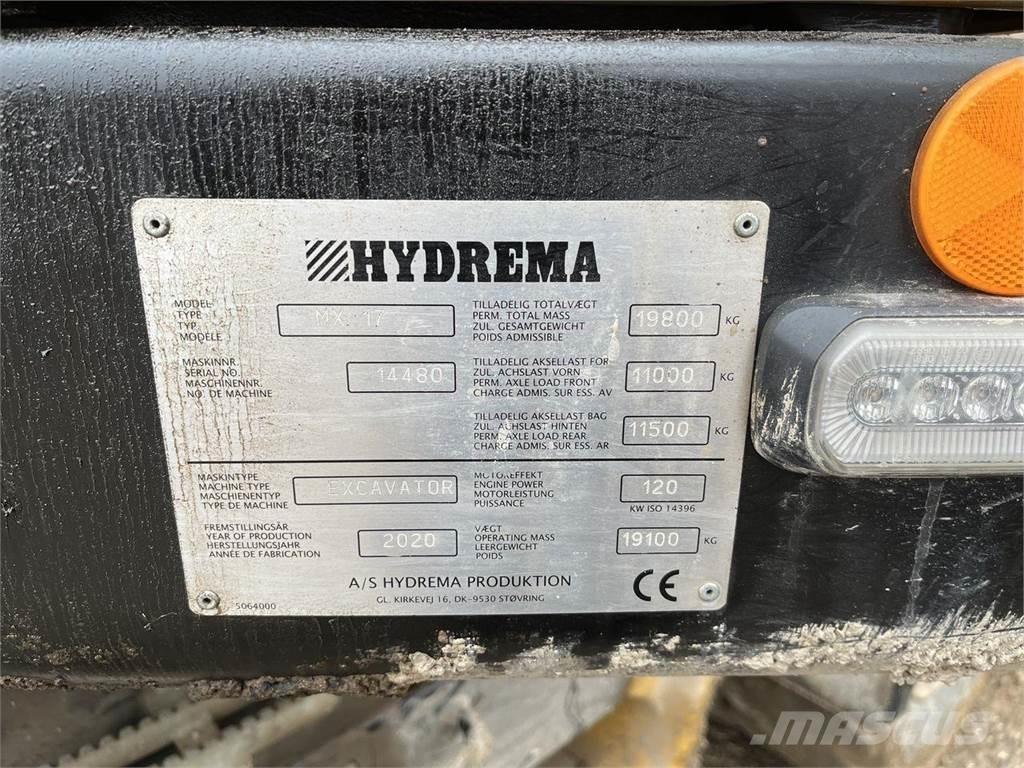 Hydrema MX17 Hjulgravere