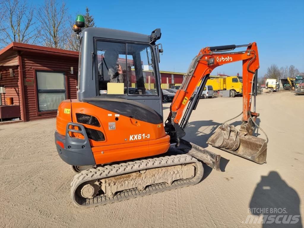 Kubota KX 61-3 Minigravere <7t