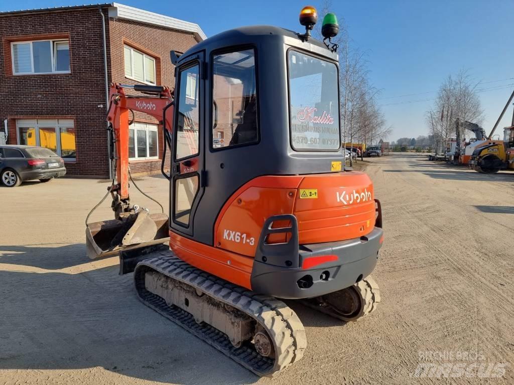 Kubota KX 61-3 Minigravere <7t