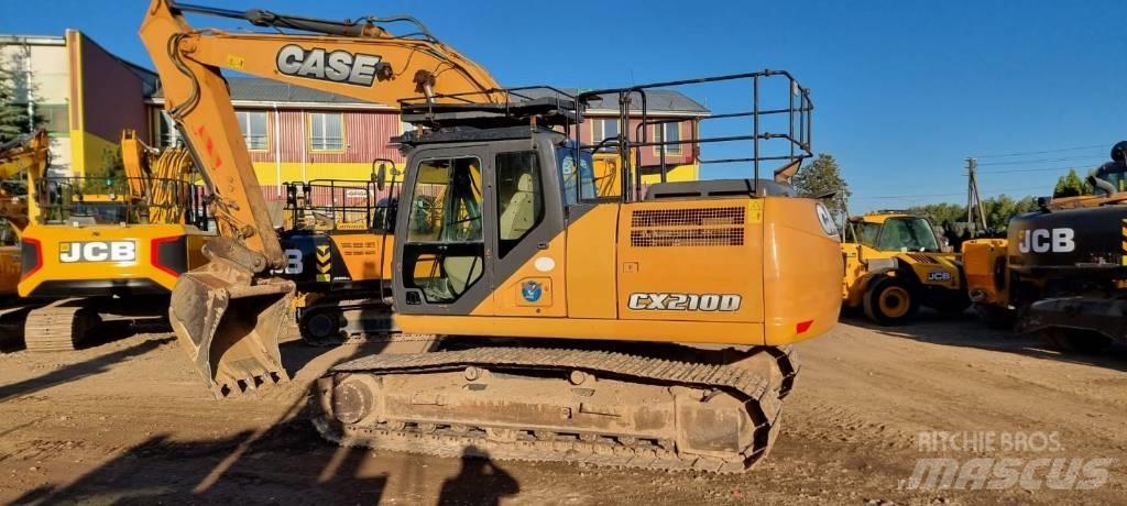 CASE CX 210 D Beltegraver