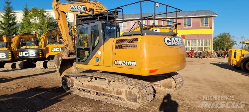 CASE CX 210 D Beltegraver