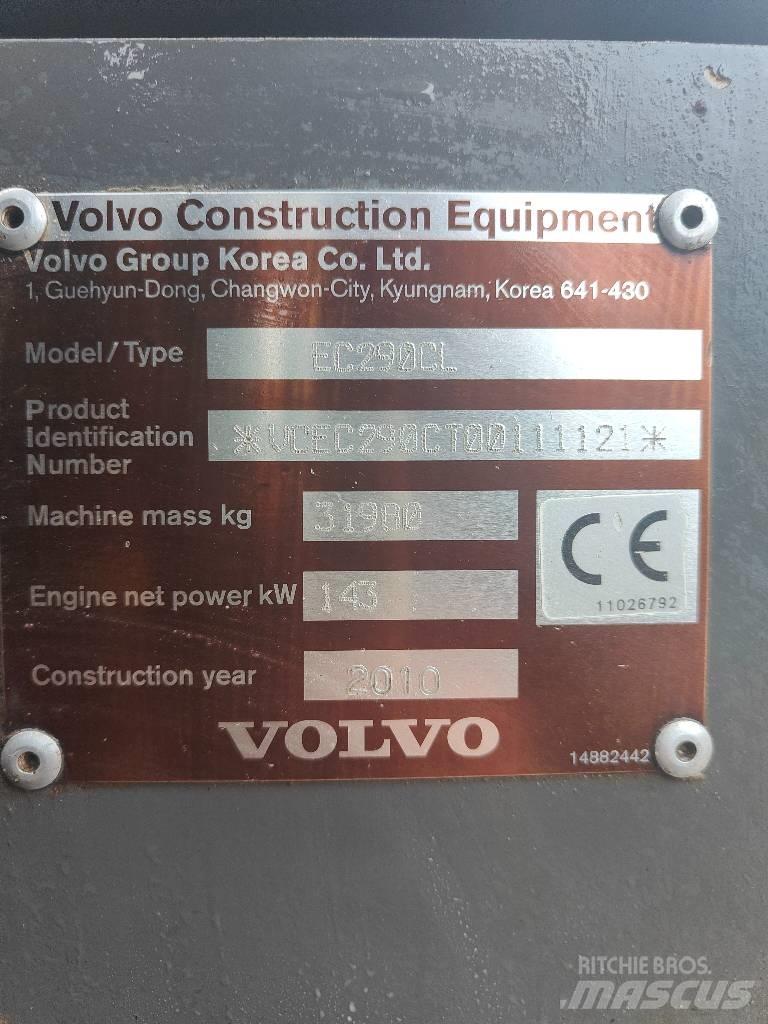 Volvo EC 290 C L Beltegraver