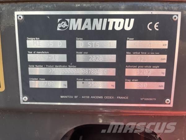 Manitou MI55 D Terrenggående gaffeltruck