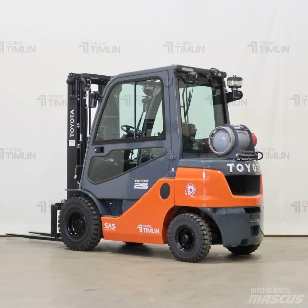 Toyota 02-8FGF25 Propan trucker