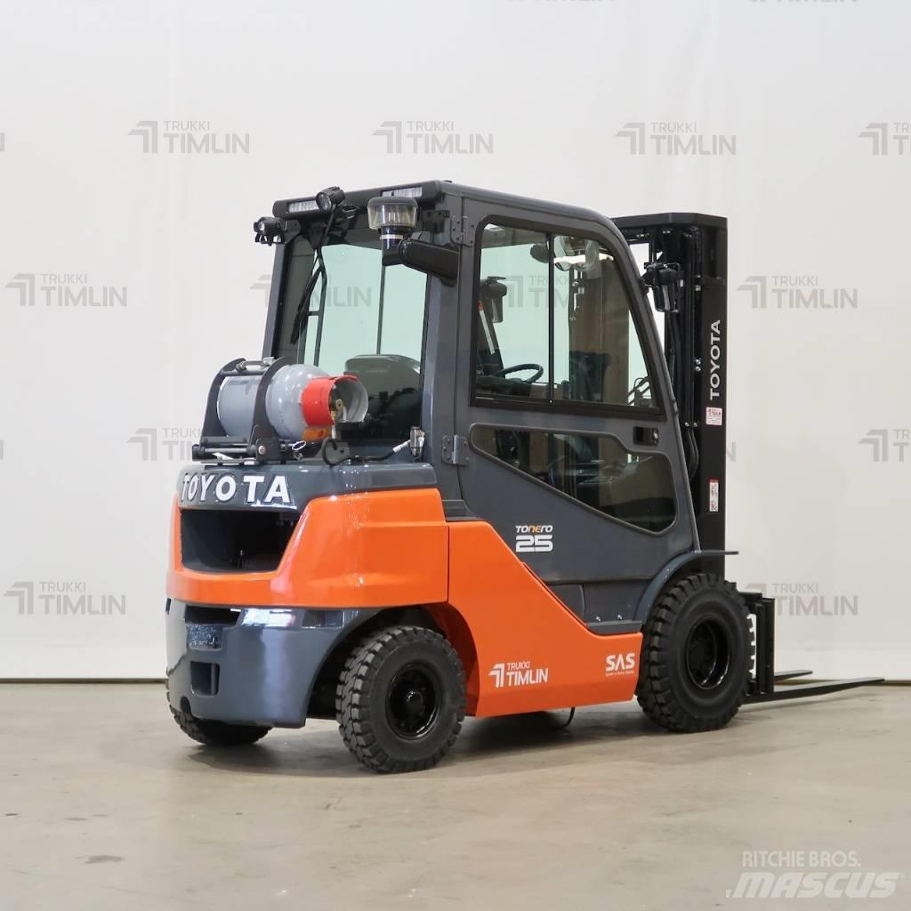 Toyota 02-8FGF25 Propan trucker