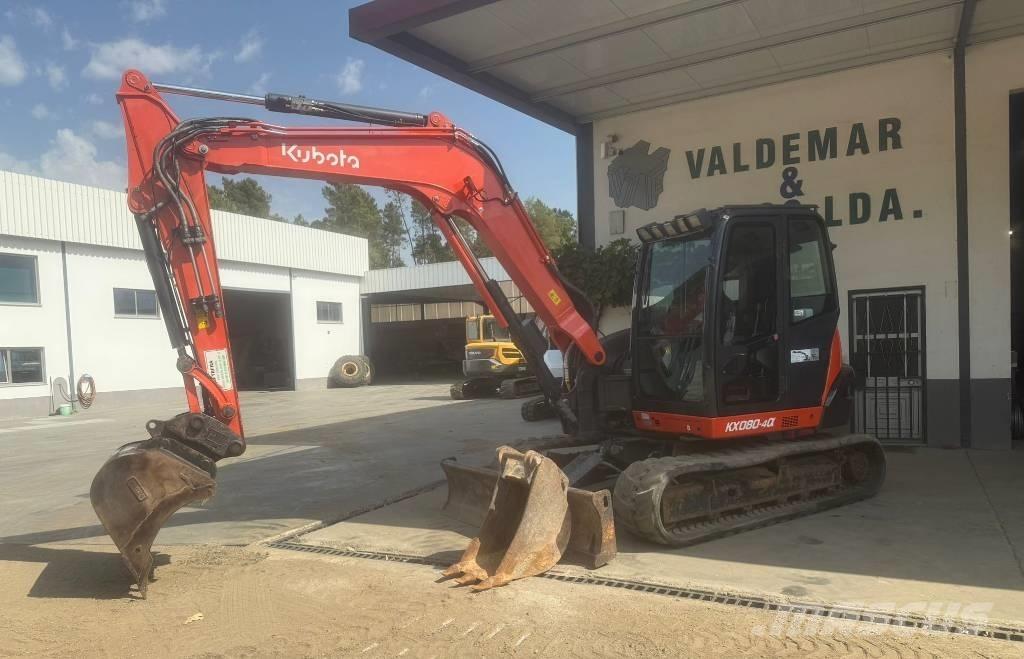 Kubota KX 080-4 Midigravere 7 - 12t