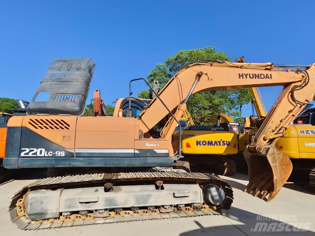 Hyundai Robex 220 LC Beltegraver