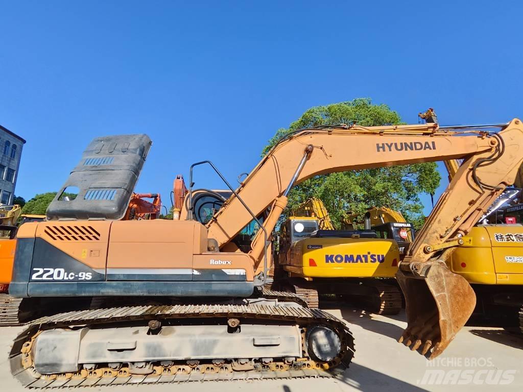 Hyundai Robex 220 LC Beltegraver