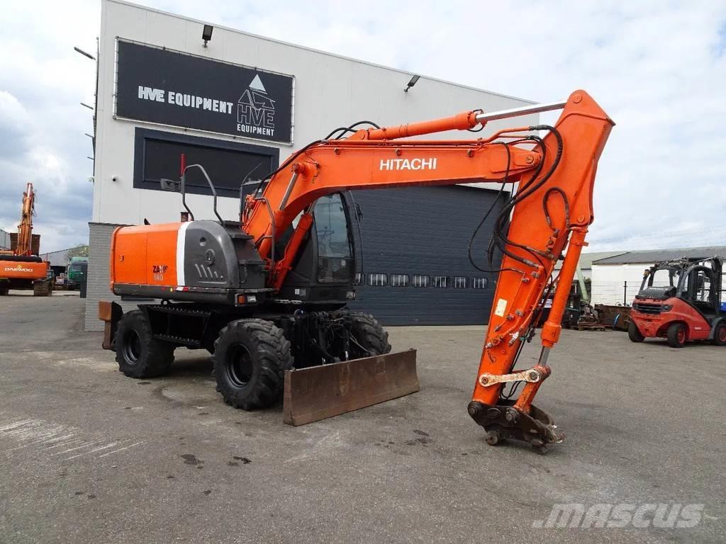Hitachi ZX140W-3 Hjulgravere