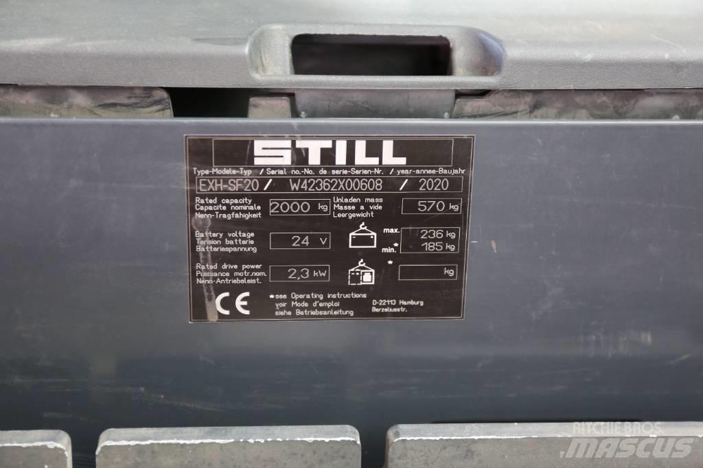 Still EXH-SF20 Lavtløftende truck med platform